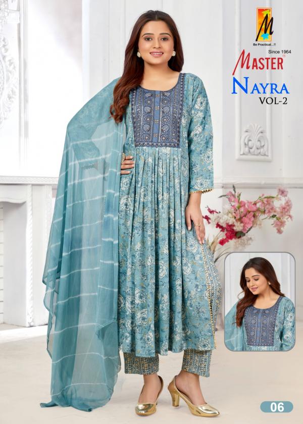 Master Nayra Vol 2  Fancy Designer Kurti Pant With Dupatta